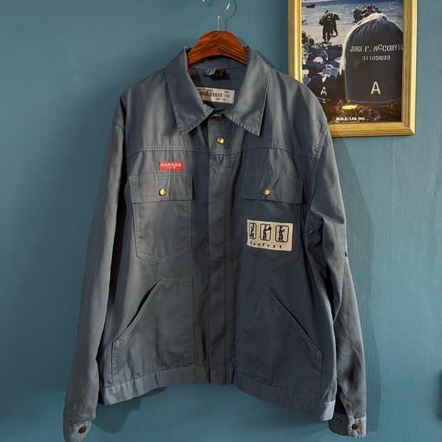 80-90‘s Kansas vintage Workwear Jacket.