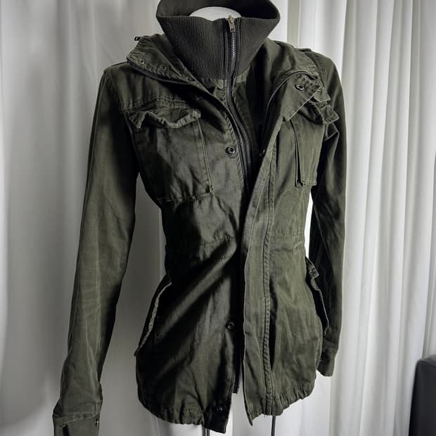 Khaki field jacket