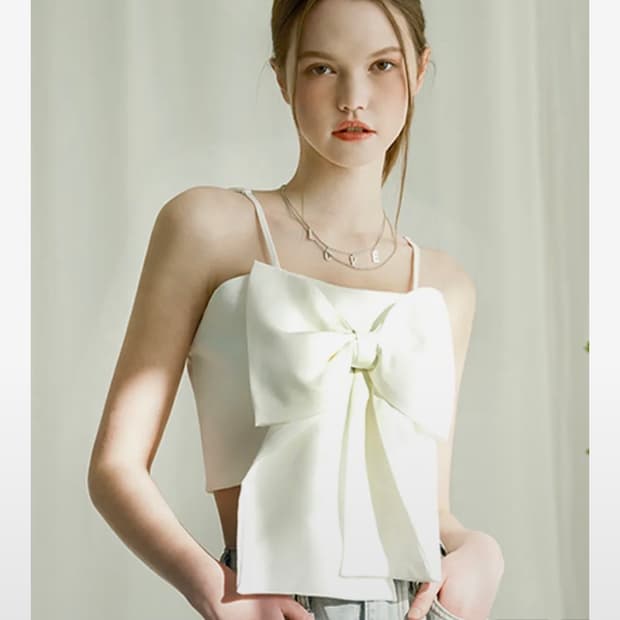 어반드레스 리본슬리브리스