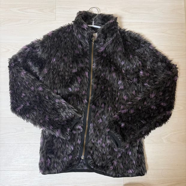 글래드핸드 갱스터빌 레오파드 샤기 퍼 블루종 퍼플 M