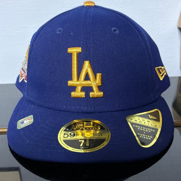 LA 59fifty low profile๋ค์ด๋น๊ณจ๋ (๊ตญ๋ด ํ๋งคXํ์ ํ)