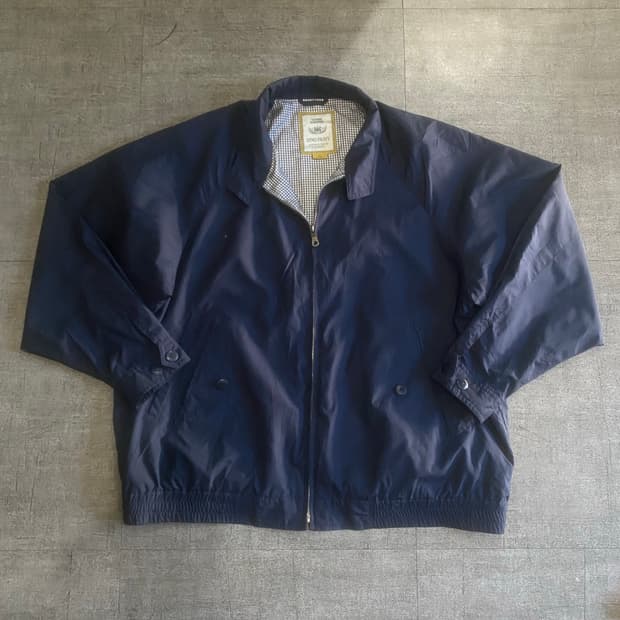 일본빈티지 Dinopassy 올드스쿨아메카지스트릿 혁오풍 블루종자켓