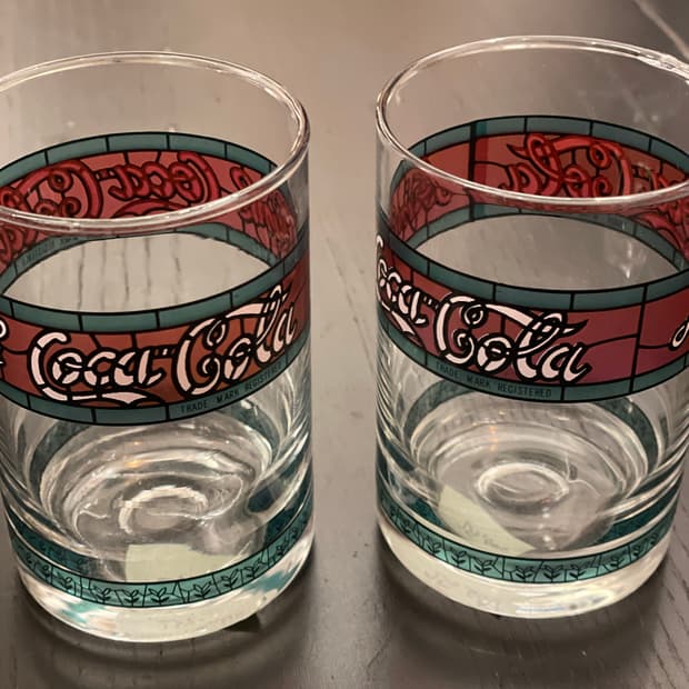 빈티지 코카콜라 컵