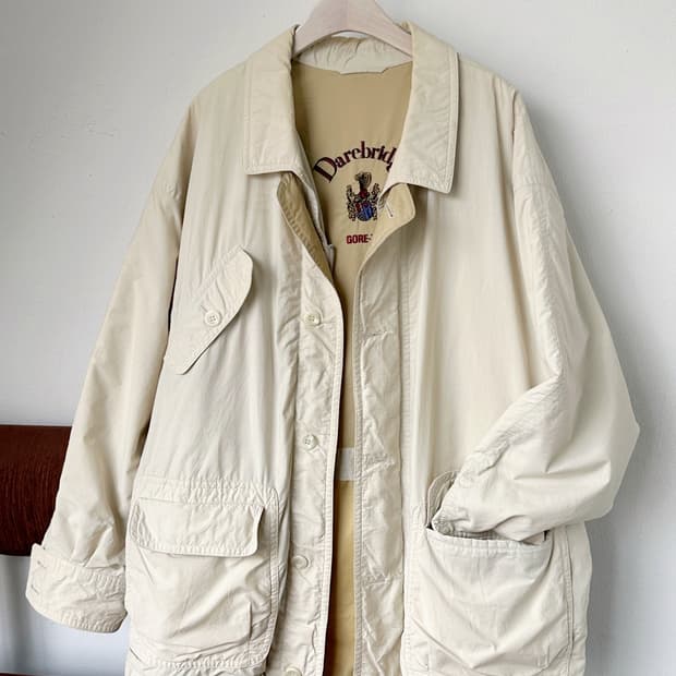 High count cotton nylon mil parka