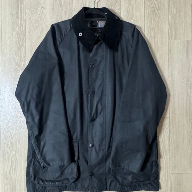 40 바버 뷰포트 왁스 블랙 왁스 자켓