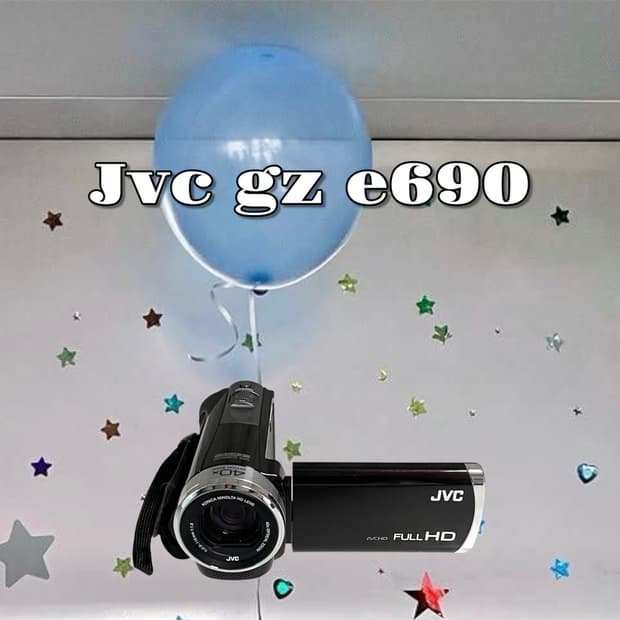 ✴️S급/고급라인/ 희귀컬러/ jvc gz e690 캠코더