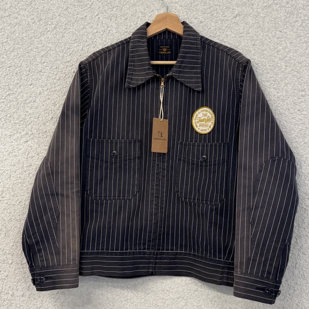 텐더로인 스트라이프 워크자켓