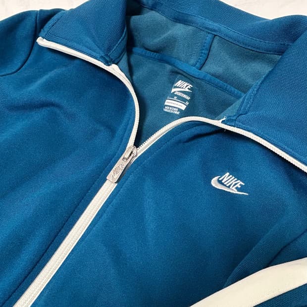 나이키 파란색 져지 트랙탑