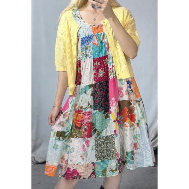 빈티지 대표 패치 원피스 🍏💕