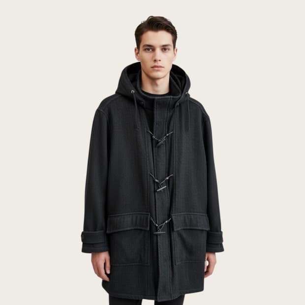 M/ 에르메네질도 제냐 울 패딩 떡볶이코트