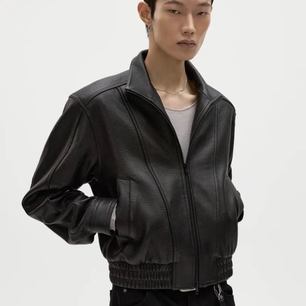 엘무드 세인트 레더 자켓 46