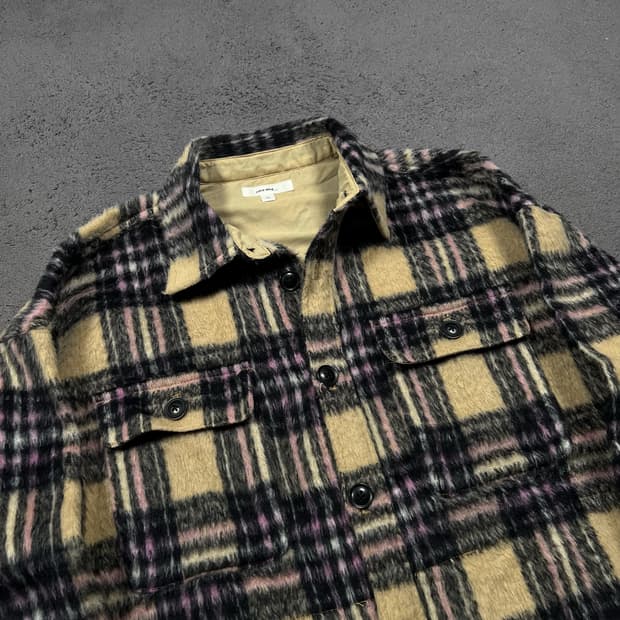niko and 니코앤드 울 체크 셔츠 자켓