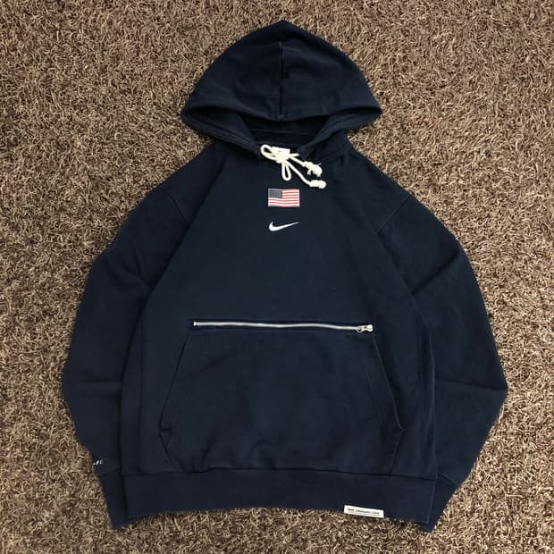 나이키 성조기 USA 후드티