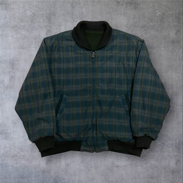 엘레쎄 90s 올드스쿨 리버시블 자켓