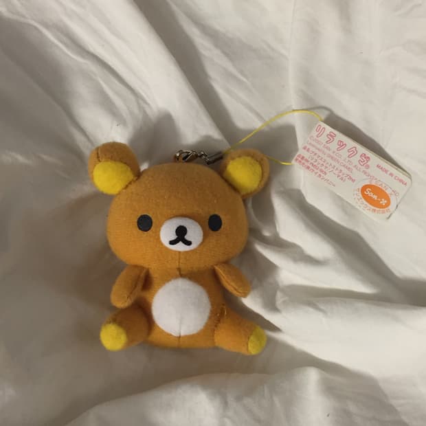 고전 리락쿠마 기본 미니 키링