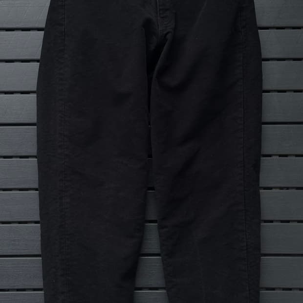 코모리 몰스킨 5P 블랙 팬츠 2사이즈