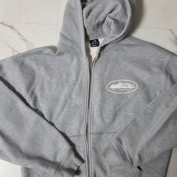 코르테이즈 후드집업 그레이 M