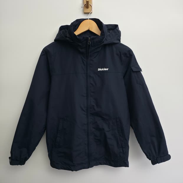 [L] 디키즈 네이비 후드 바람막이 자켓
