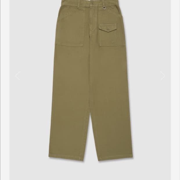 얼바닉30 사파리 팬츠 카키 xs