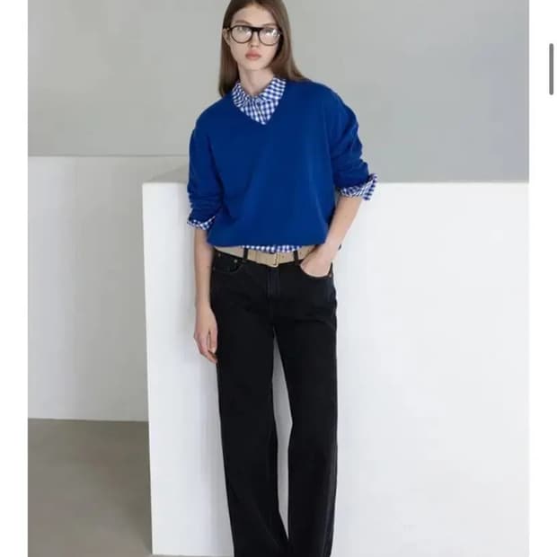 앤유 나이보더빈티지워싱데님