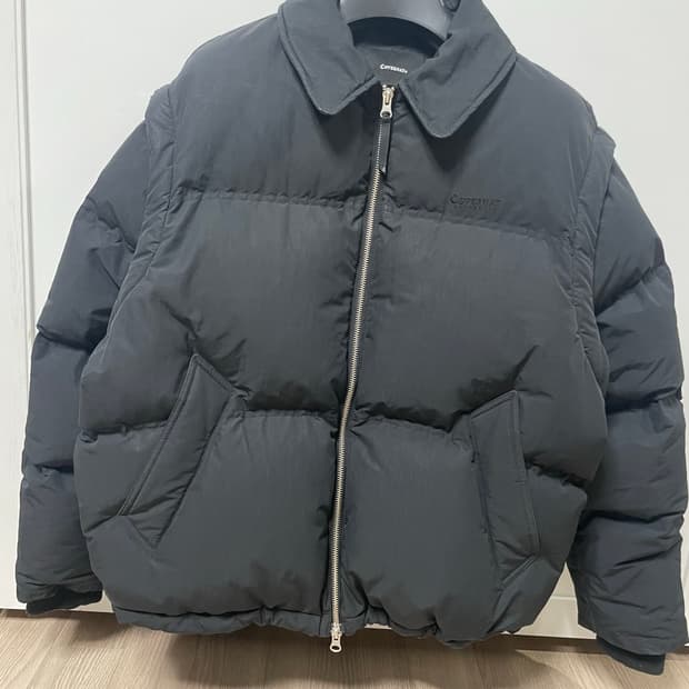 커버낫 RDS 디테쳐블 카라 다운 숏 푸퍼