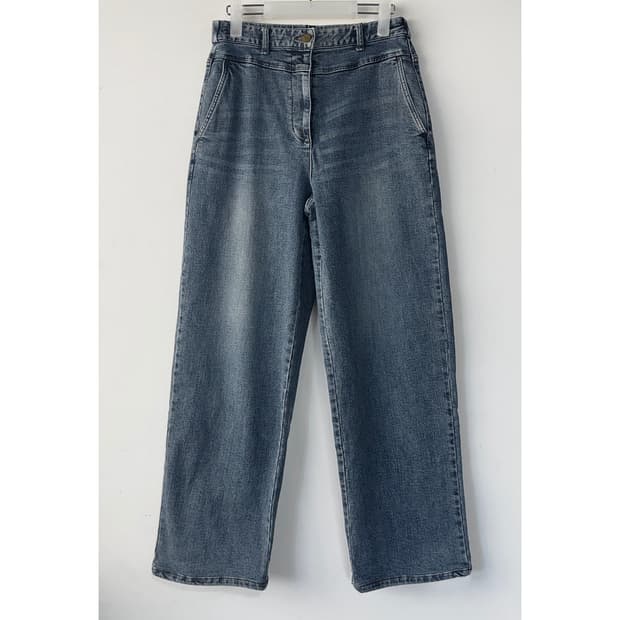 구호 2024 백밴딩 데님 팬츠