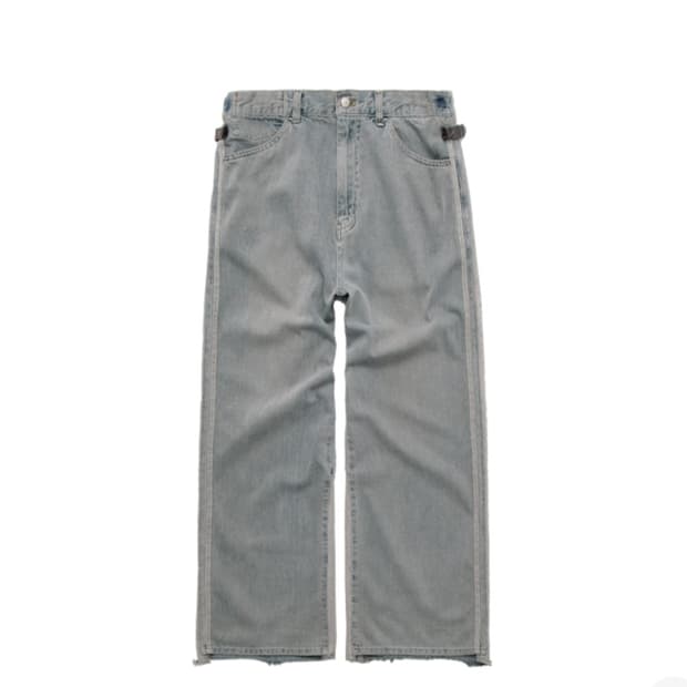 3) 폴리테루 리빌드 고시마 데님 002 블루그레이