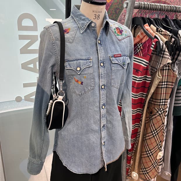 Hysteric Glamour Kitch Western Shirts
