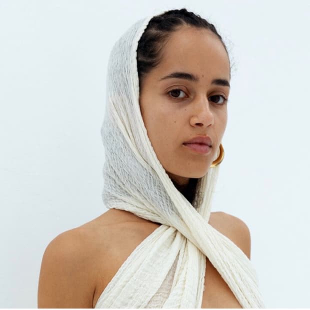 가비패브릭스 gabifabrics 스카프 Raw