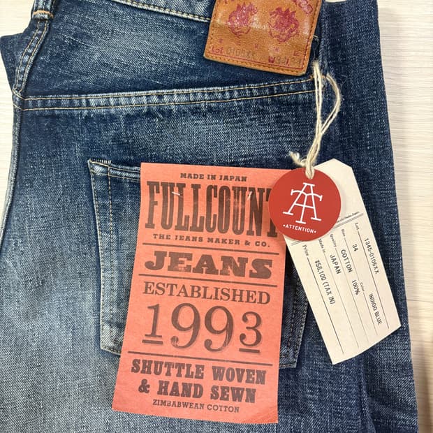 풀카운트 0105 피어오브다크 34사이즈