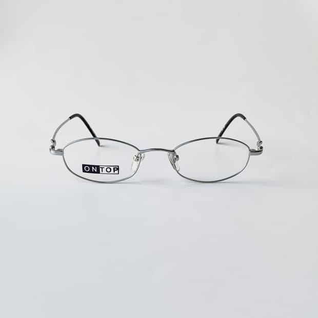 778 데드스탁 픽키 슬림 오벌 실버 메탈 빈티지 안경