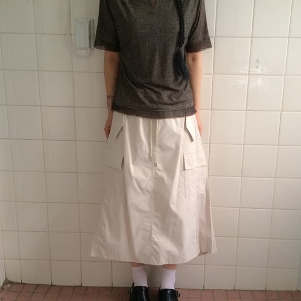 Mesh layer t shirt