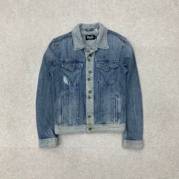 Dolce&gabbana 돌체엔가바나 데님 청자켓