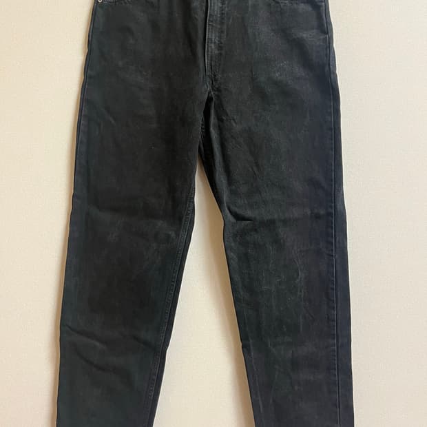 리바이스 오랜지탭 made in usa 90s 550 흑청