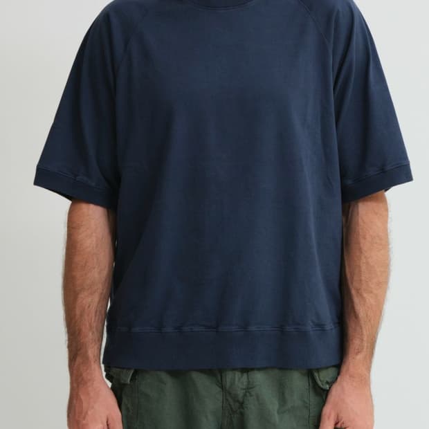 사쥬드크레(Sage de cret) 천축 래글런 4부 셔츠 L사이즈