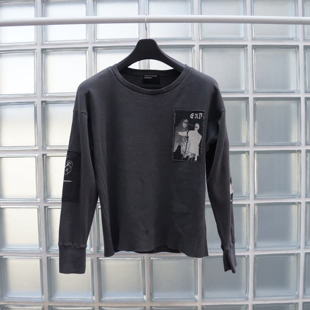 [L] ERD 앙팡리쉬데프리메AW 2024 패치워크 써멀 롱슬리브