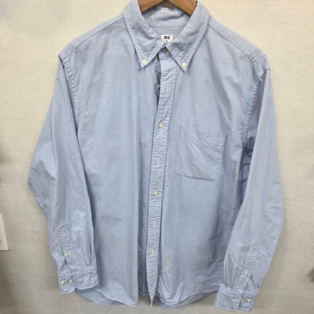 유니클로 옥스포드 셔츠긴팔 xl