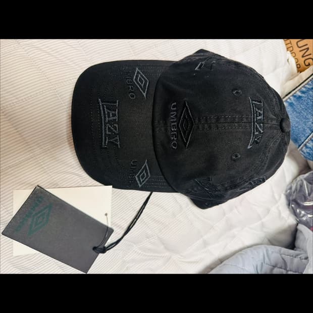 엄브로 LAZY 볼캡 블랙 F 새상품