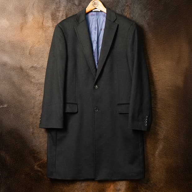 [105] 피에르 가르뎅 100% 퓨어캐시미어 코트 블랙 