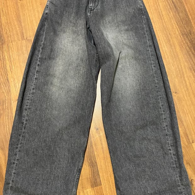 해칭룸 와이드 커브진 흑청 2