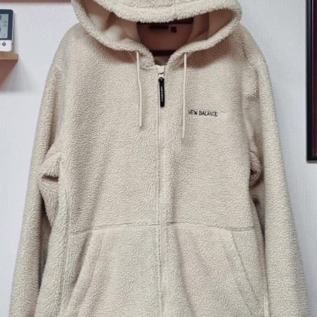 뉴발란스 UNI NB 레터링 후리스 (플리스)
후드집업, 플리스 쟈켓