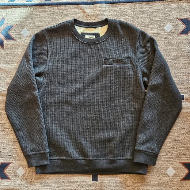 엘엘빈 양기모 와플 스웻셔츠