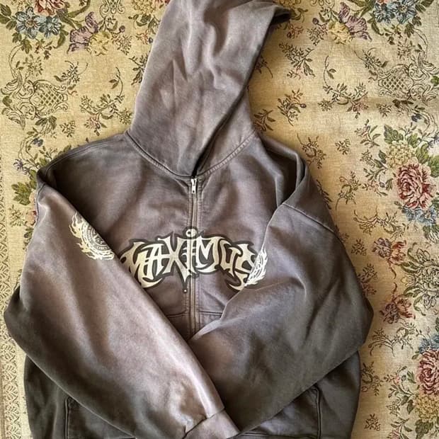 스캇 머천 후디 집업 L