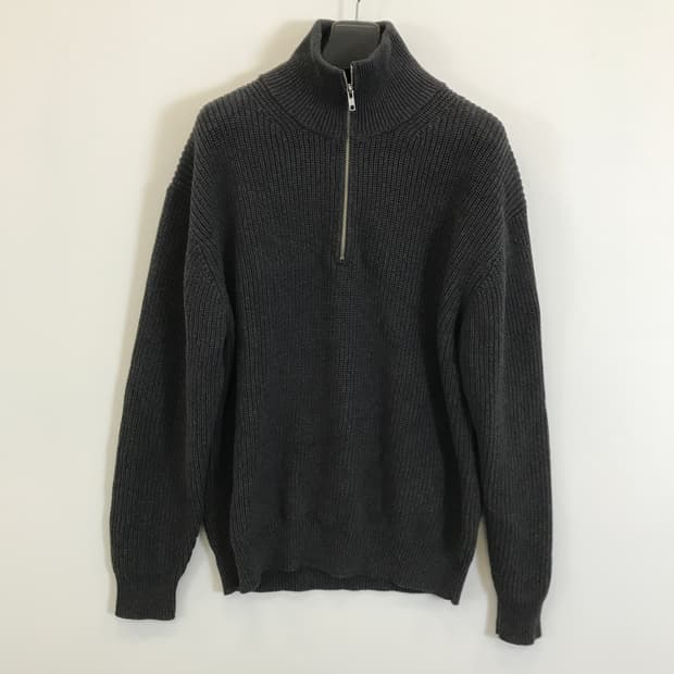 더니트컴퍼니 캐시미어 하프집업니트 [L]