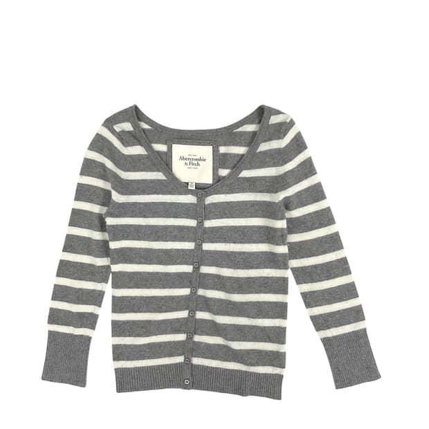 아베크롬비 스트라이프 니트 가디건 (m)