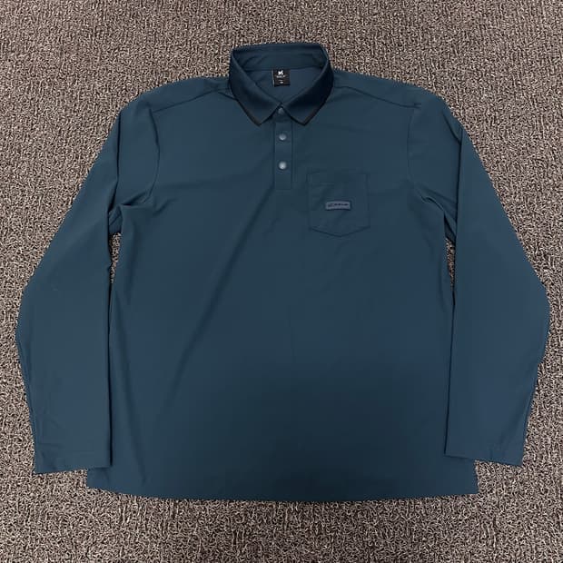 밀레 골프 남성 골프웨어 카라티 긴팔티셔츠 105(XL)