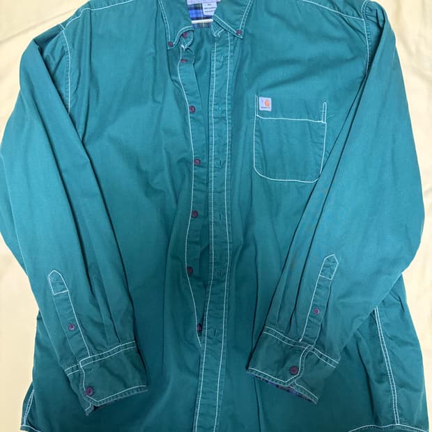 칼하트 셔츠 그린 XL
