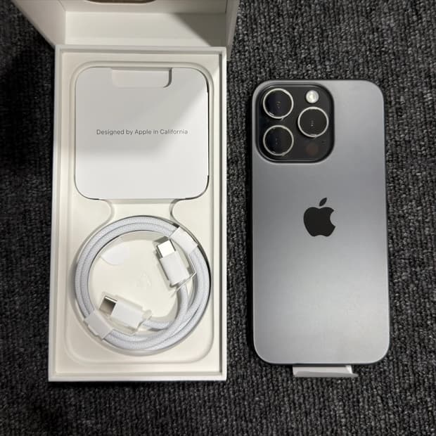 아이폰 15 Pro 티타늄 블랙 256gb 풀박스