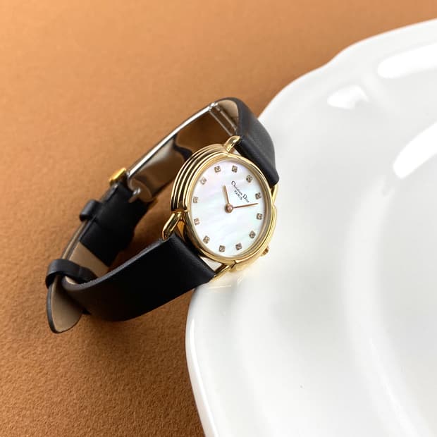  (CD buckle) DIOR 12P shell watch