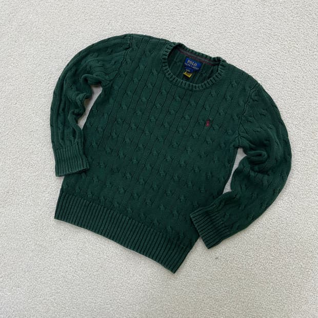 7 폴로랄프로렌 키즈 케이블 니트 0324M